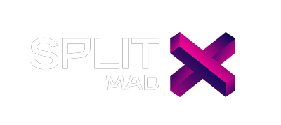 splitx mad logotype, digital marketing, marketing redefined, advertising, design, inspired by the impossible, creative, performance, storytelling, data-driven marketing